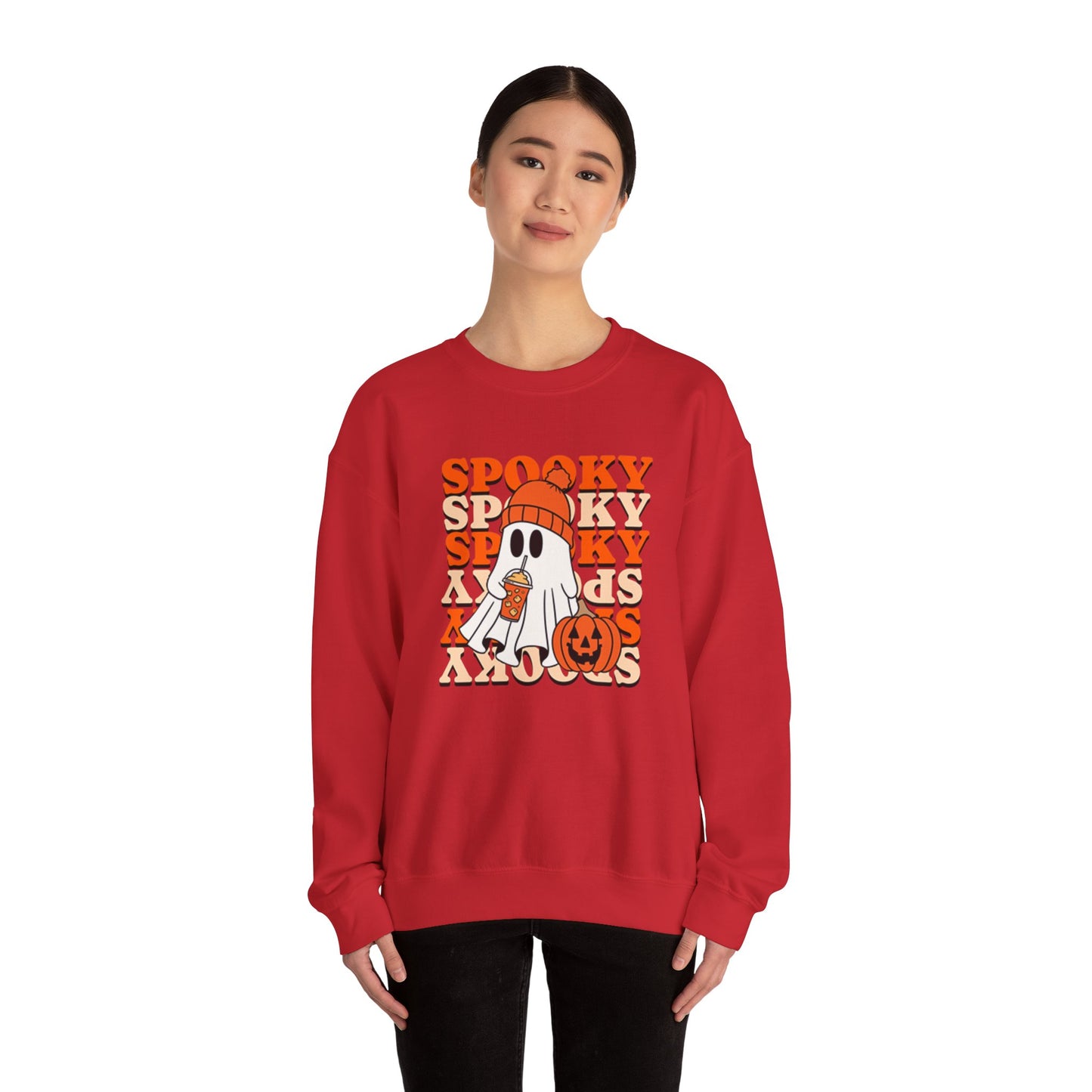 Spooky Ghost Halloween Sweater