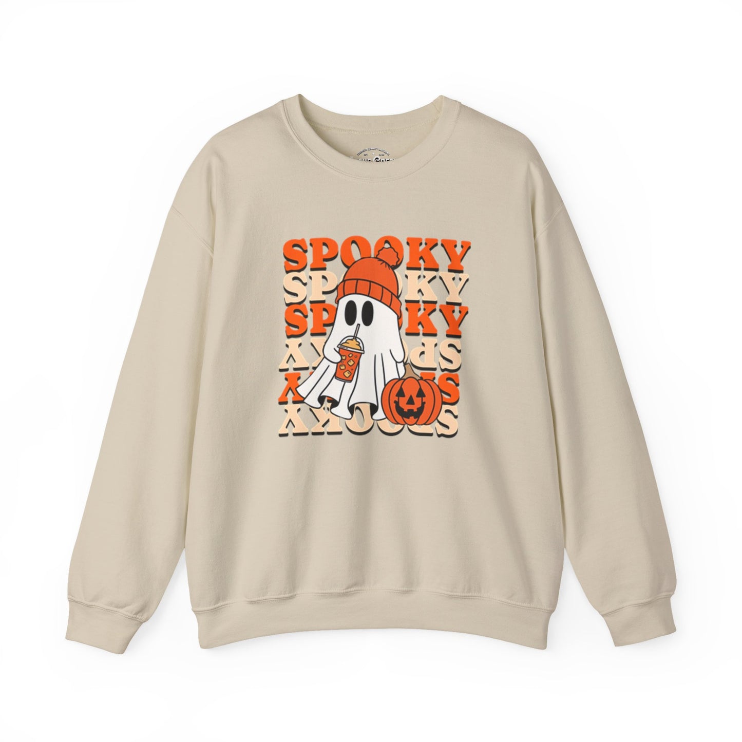 Spooky Ghost Halloween Sweater