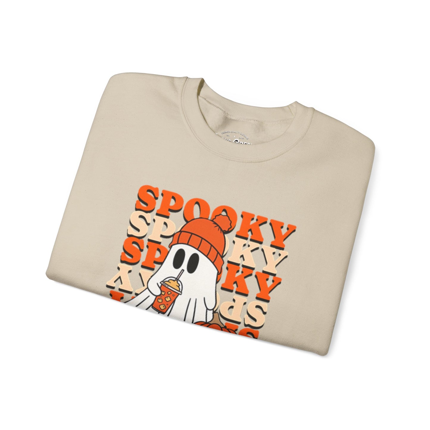 Spooky Ghost Halloween Sweater