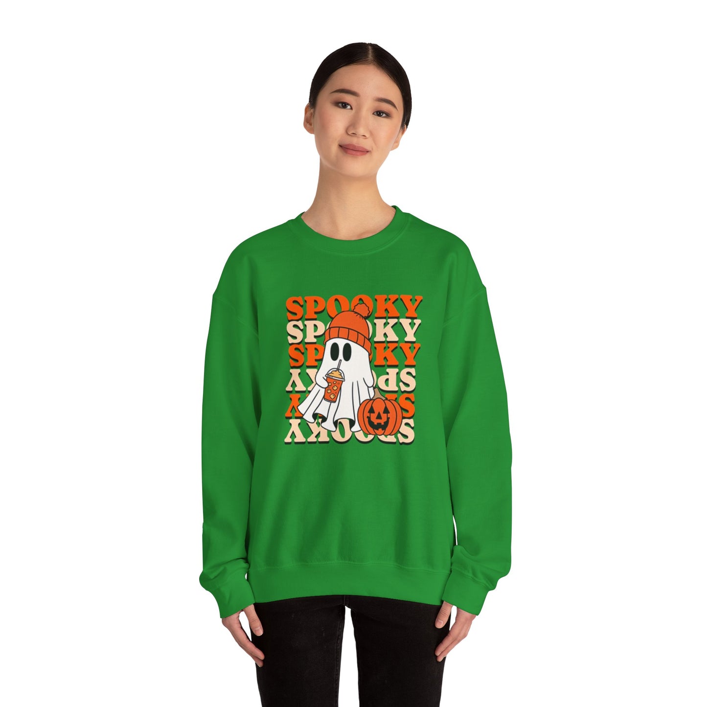 Spooky Ghost Halloween Sweater