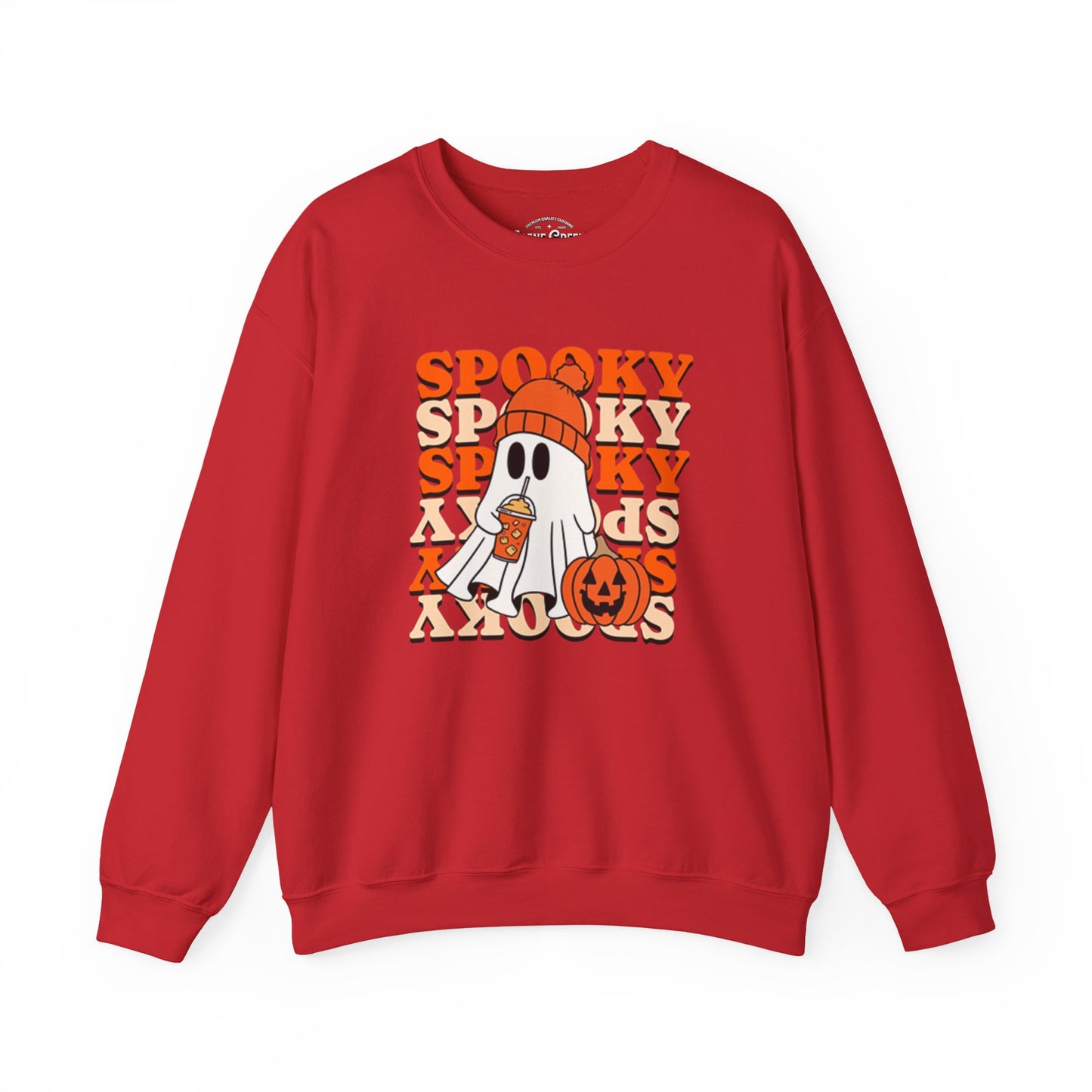 Spooky Ghost Halloween Sweater