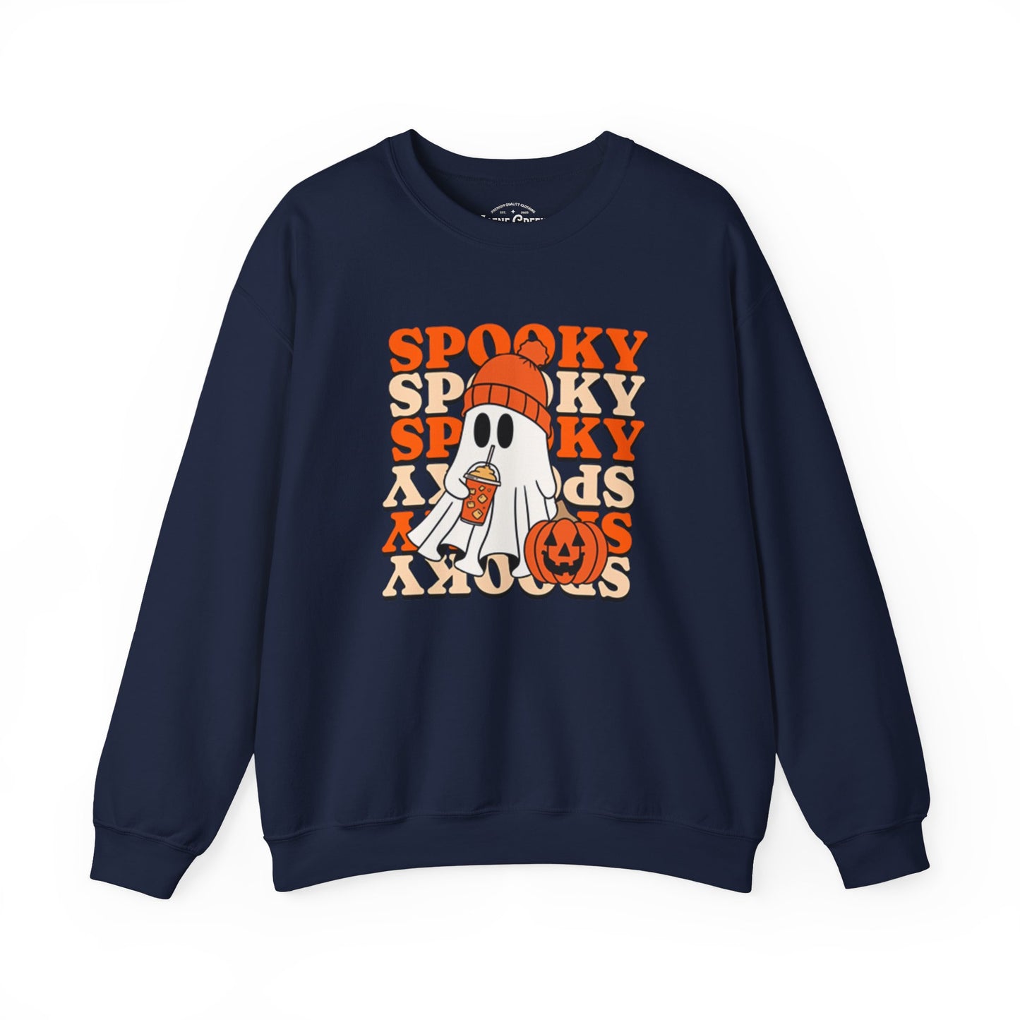 Spooky Ghost Halloween Sweater