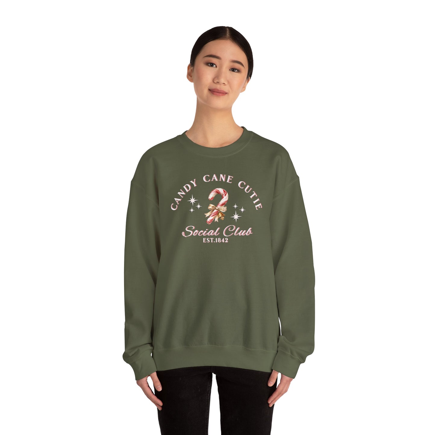 Candy Cane Social Club Sweatshirt