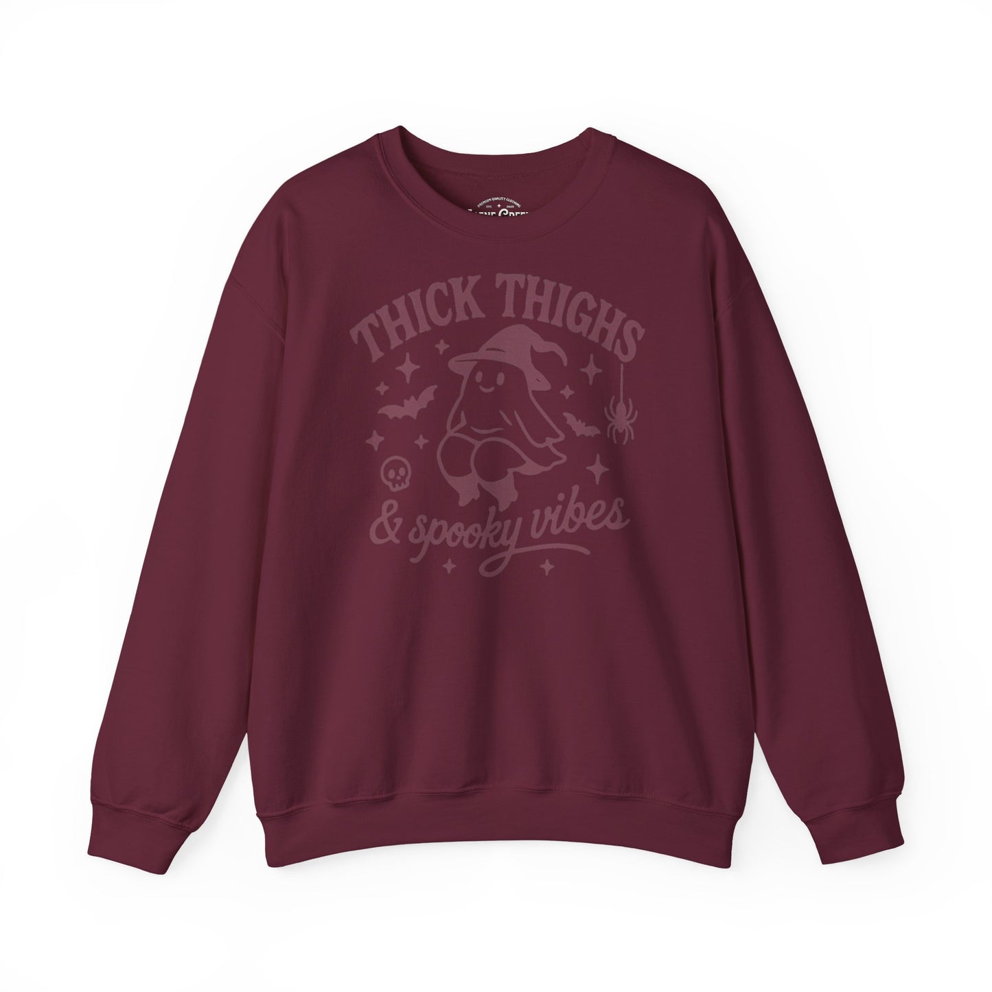 Thick Thighs Spooky Vibes Sweatshirt
