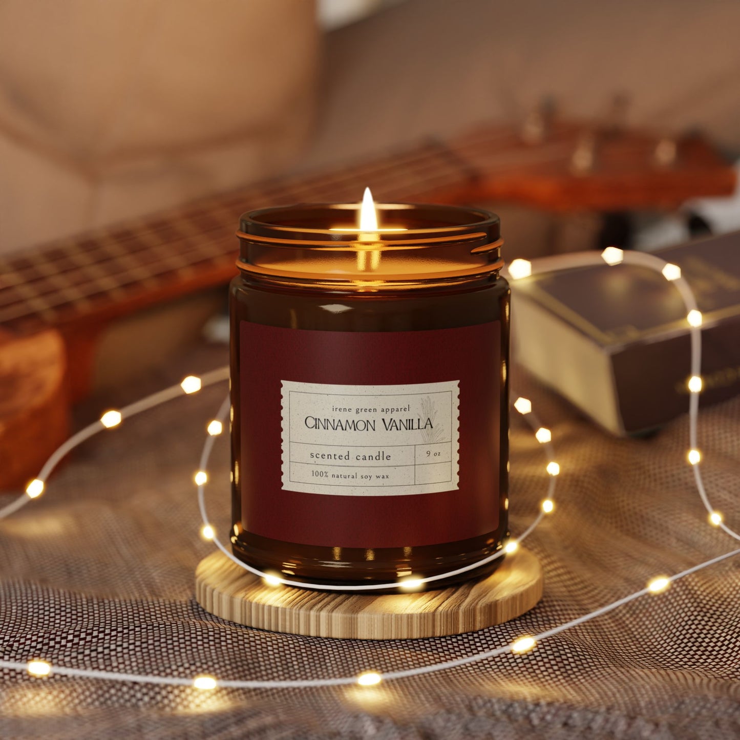 Cinnamon Vanilla Soy Candle