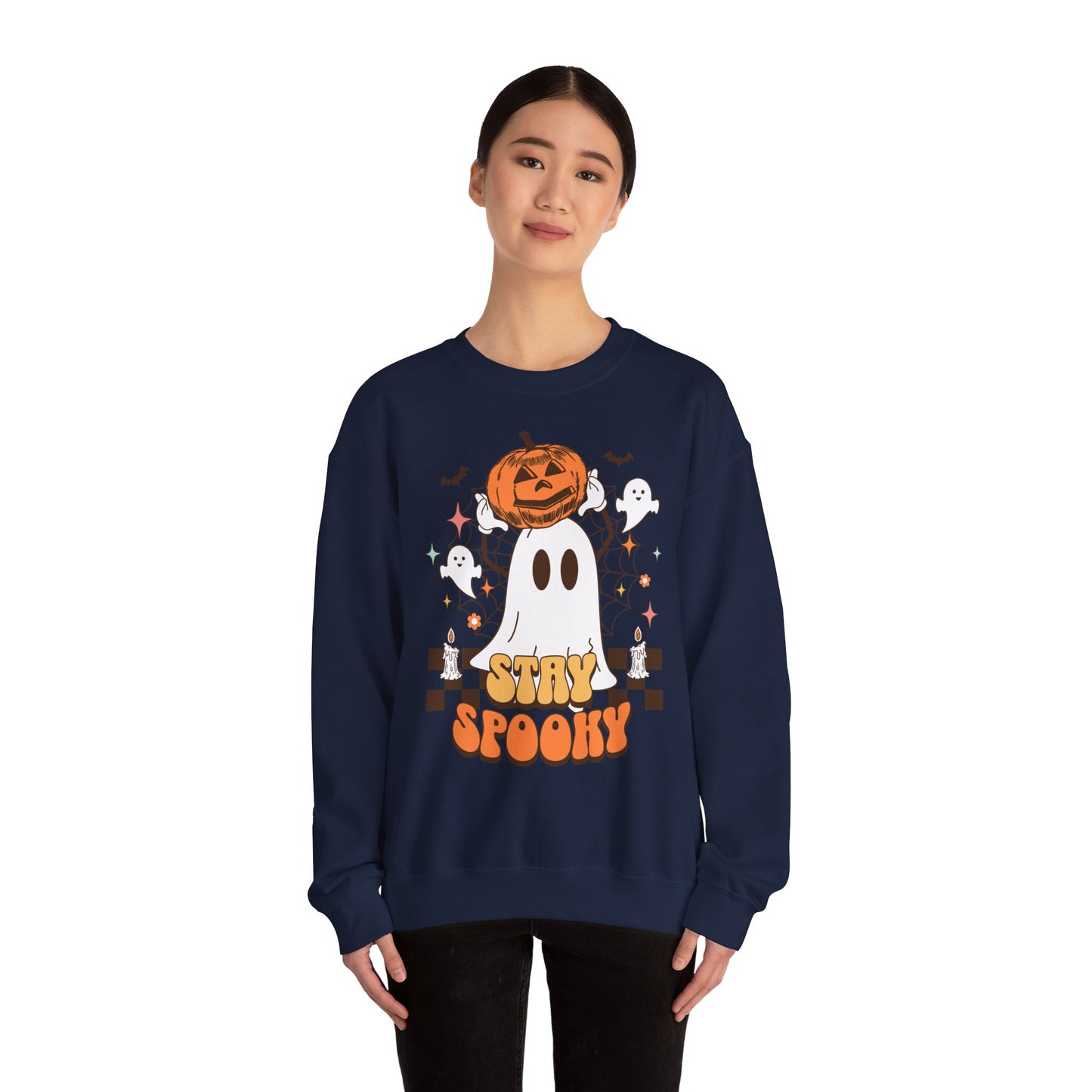Stay Spooky Ghost Sweater
