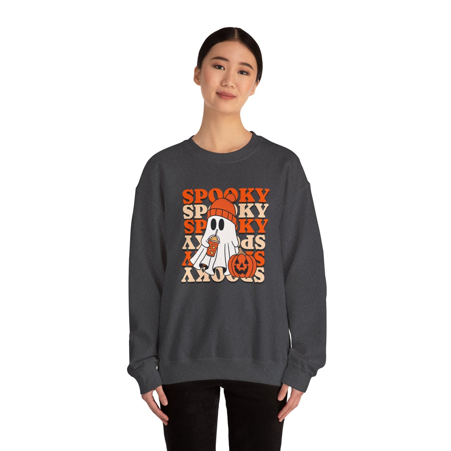 Spooky Ghost Halloween Sweater