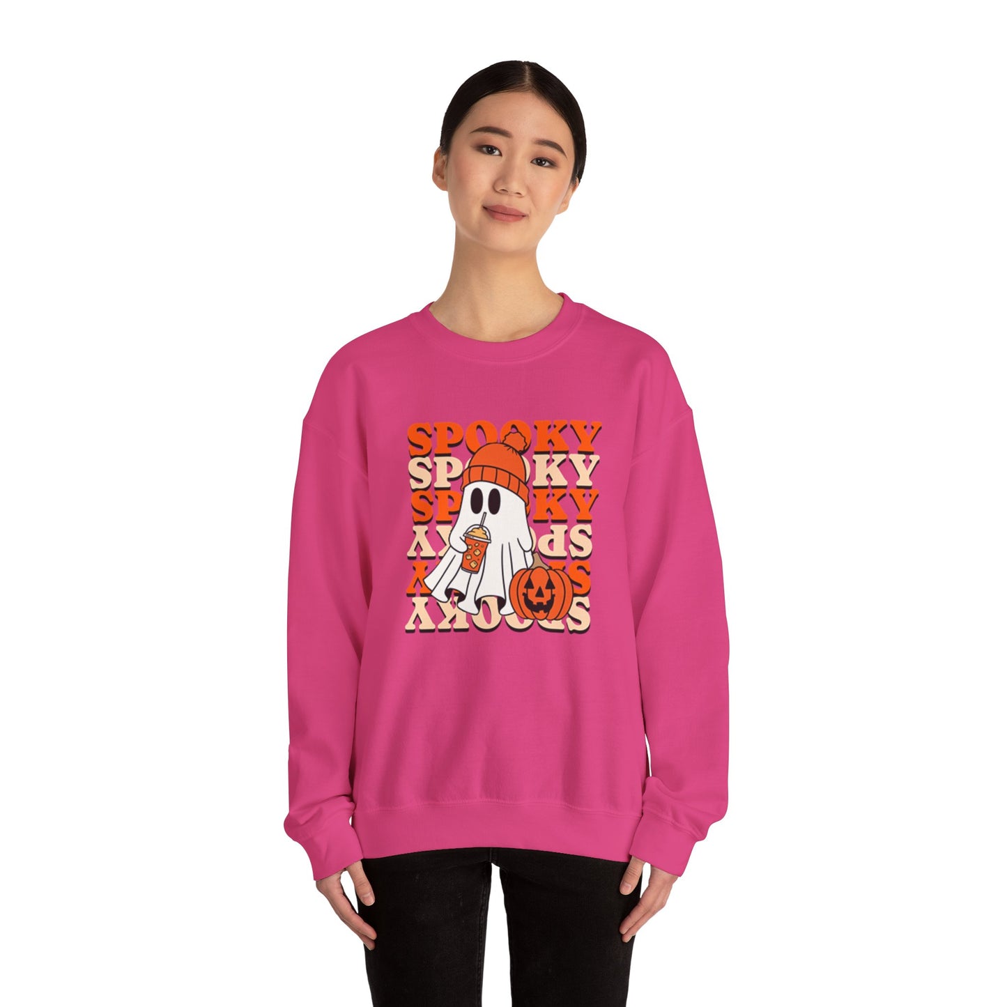 Spooky Ghost Halloween Sweater