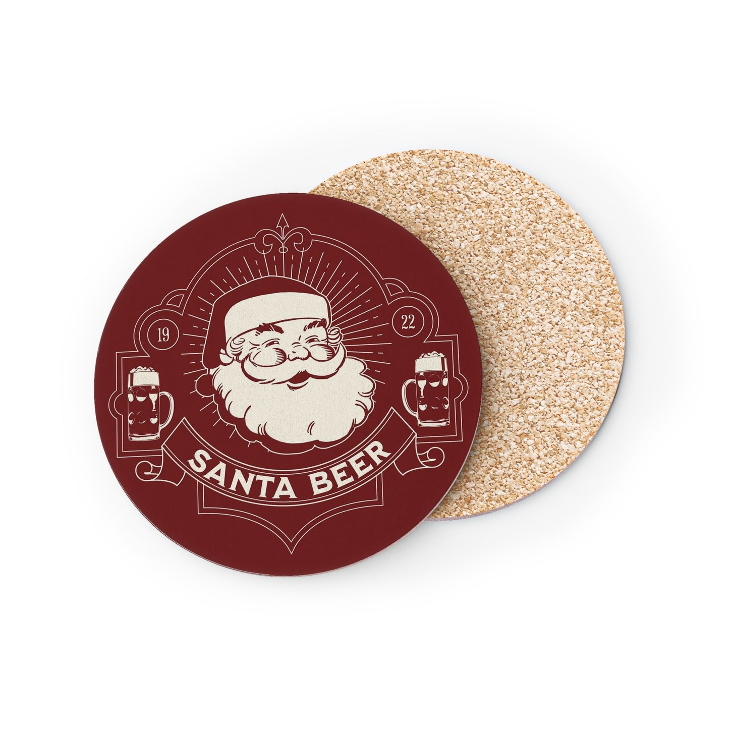 Santa Beer Coasters
