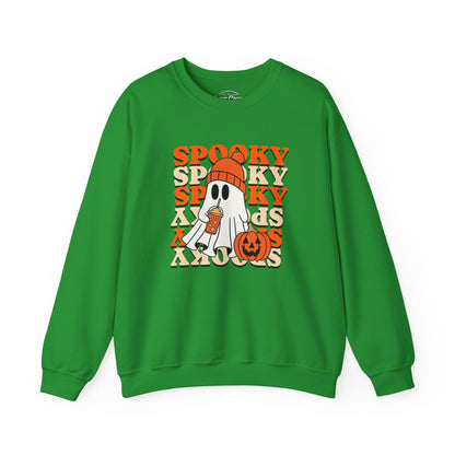 Spooky Ghost Halloween Sweater