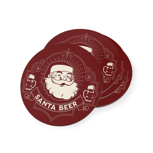 Santa Beer Coasters