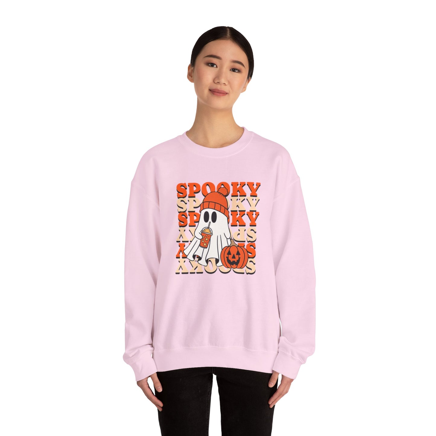 Spooky Ghost Halloween Sweater
