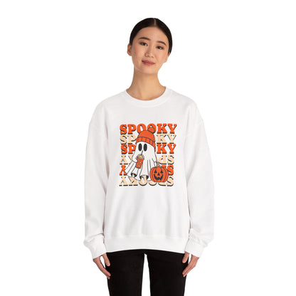 Spooky Ghost Halloween Sweater