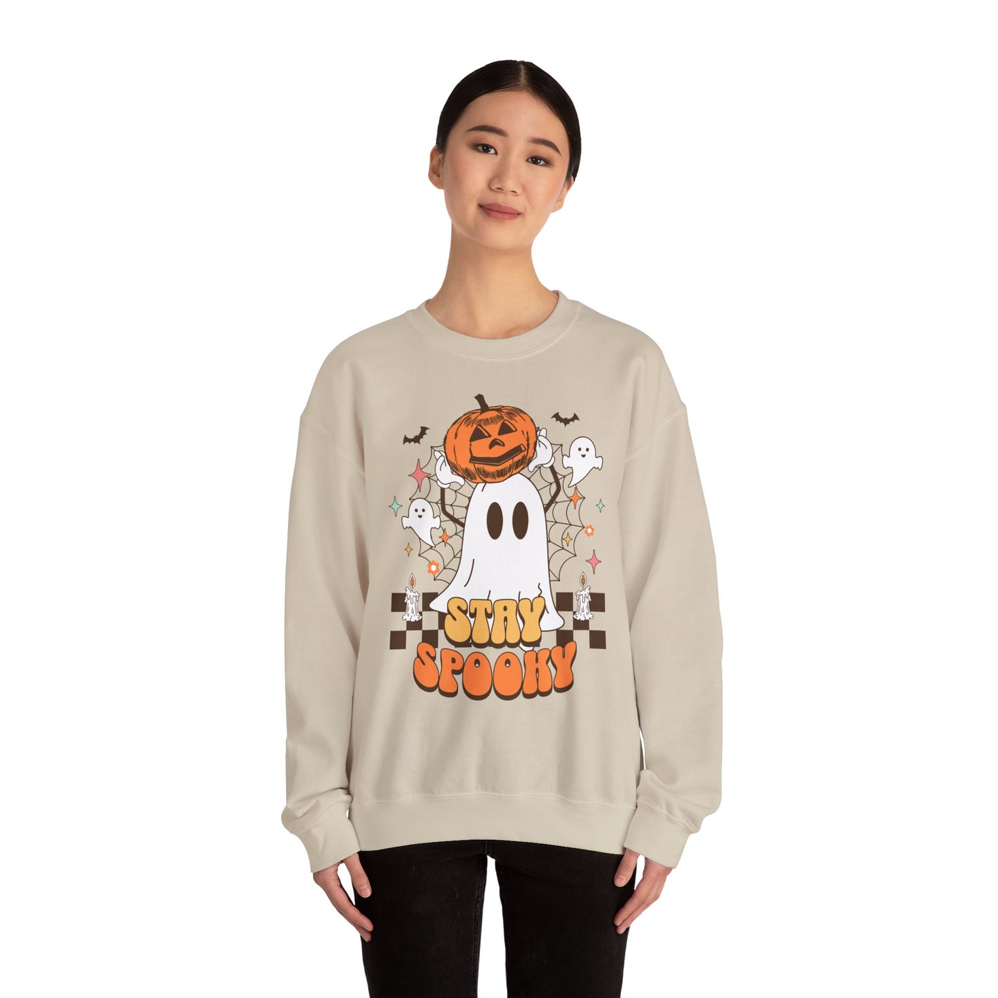 Stay Spooky Ghost Sweater