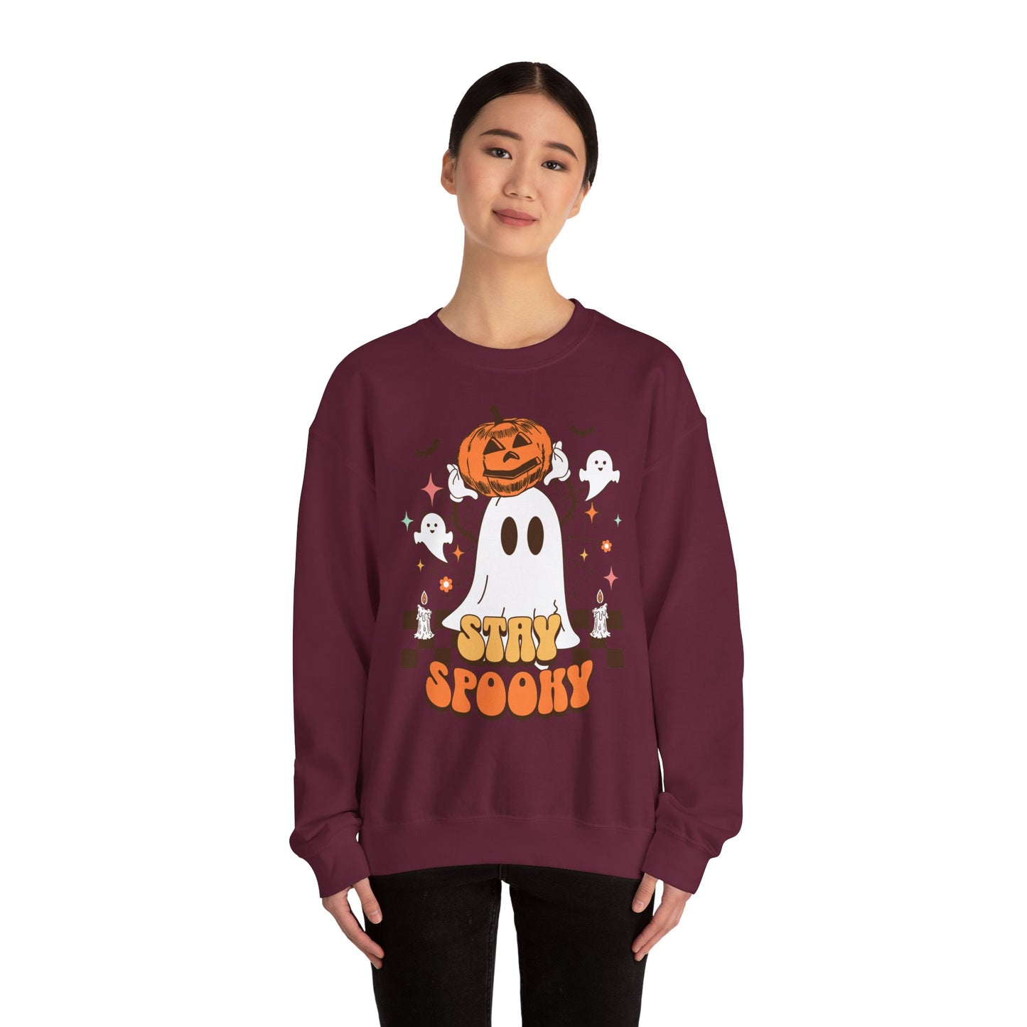 Stay Spooky Ghost Sweater