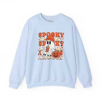 Spooky Ghost Halloween Sweater