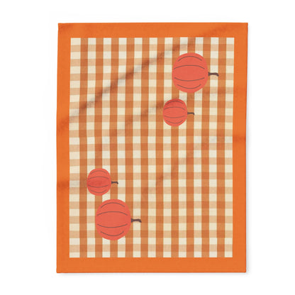 Cozy Autumn Fleece Blanket - Warm Blanket for cold and rainy nights
