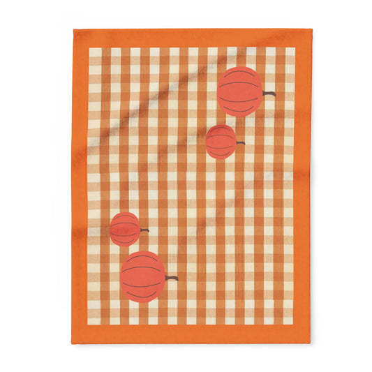 Cozy Autumn Fleece Blanket - Warm Blanket for cold and rainy nights