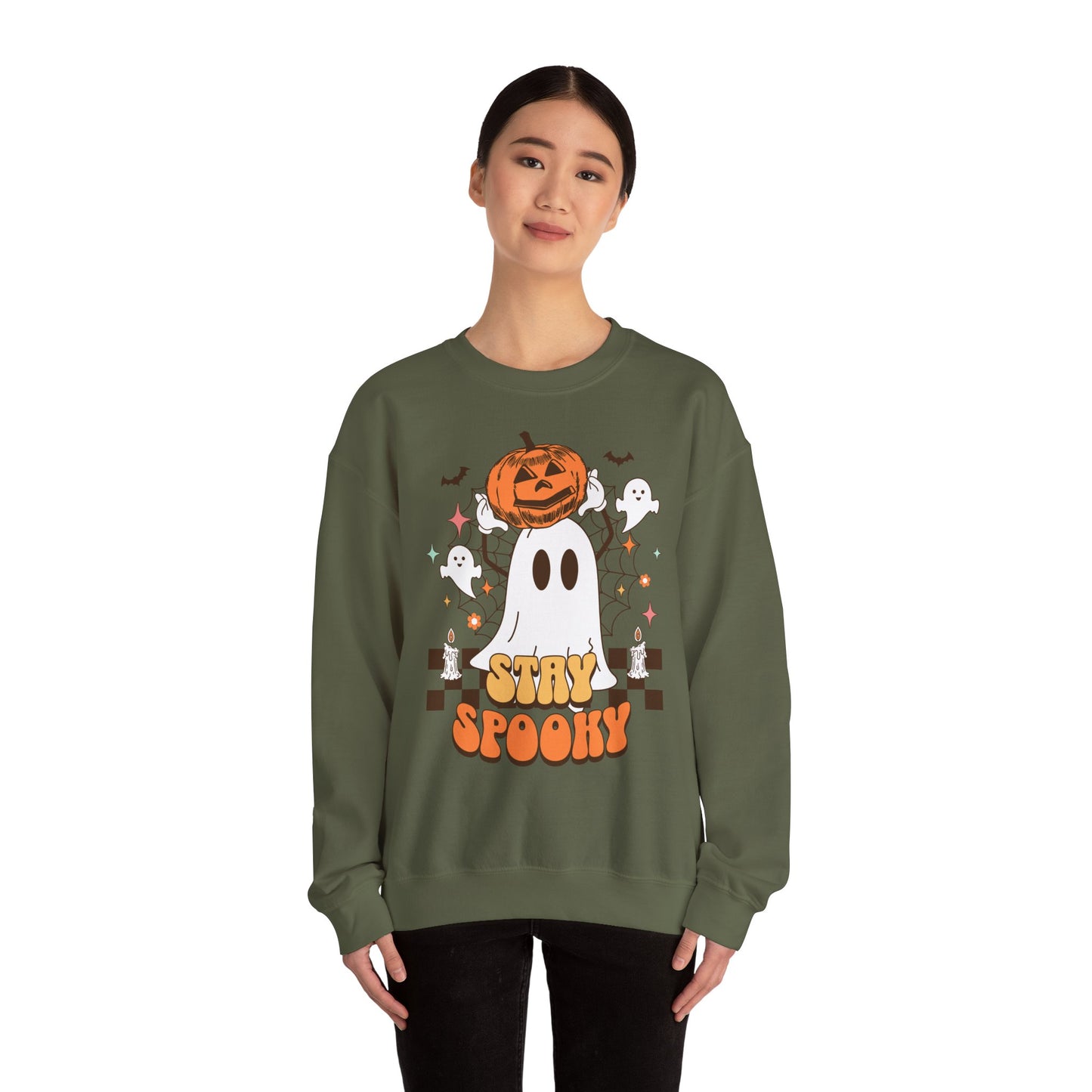 Stay Spooky Ghost Sweater
