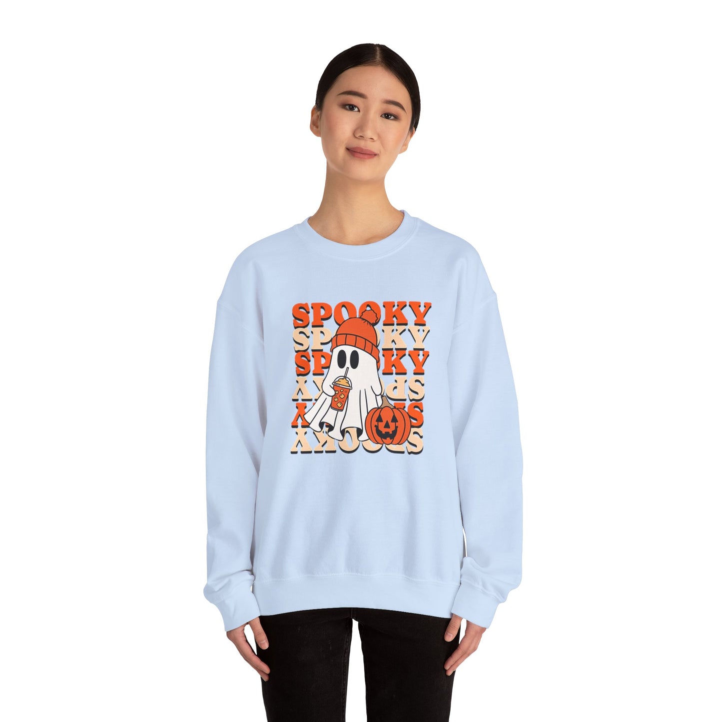 Spooky Ghost Halloween Sweater
