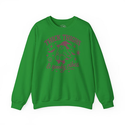 Thick Thighs Spooky Vibes Sweatshirt