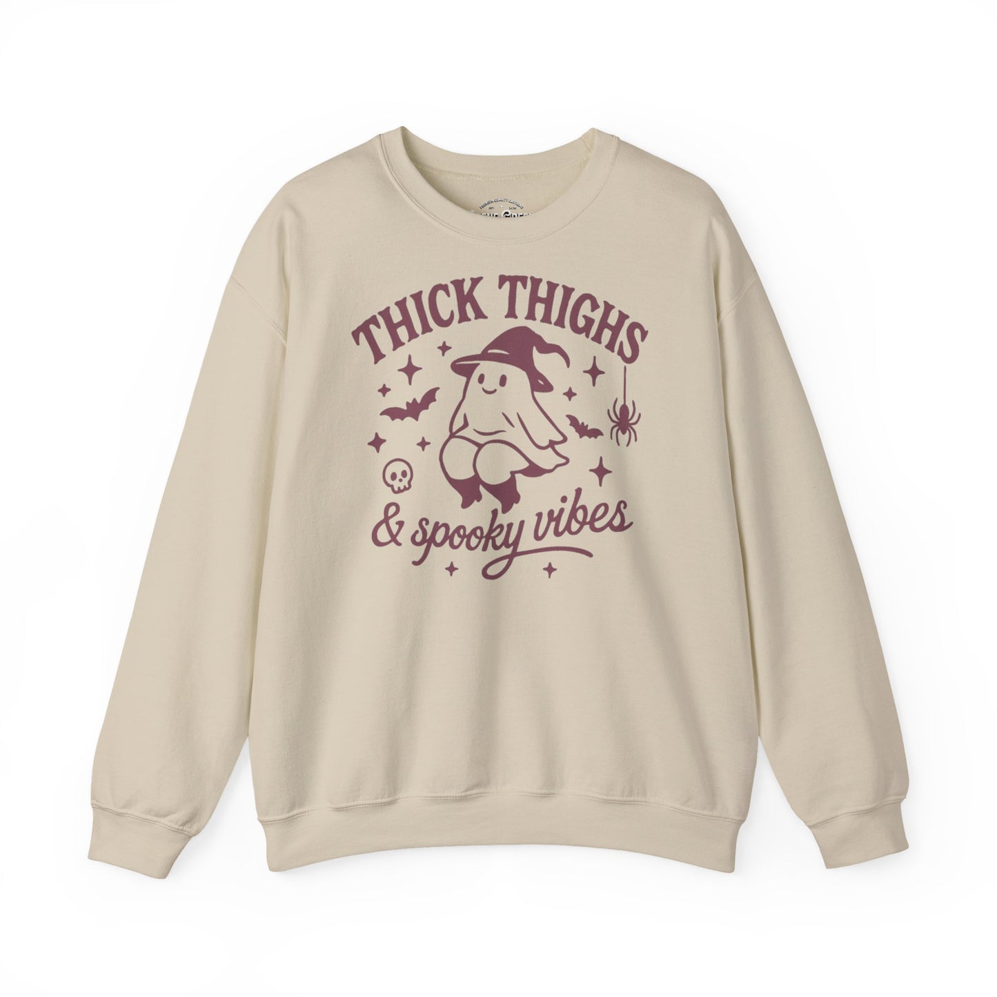 Thick Thighs Spooky Vibes Sweatshirt