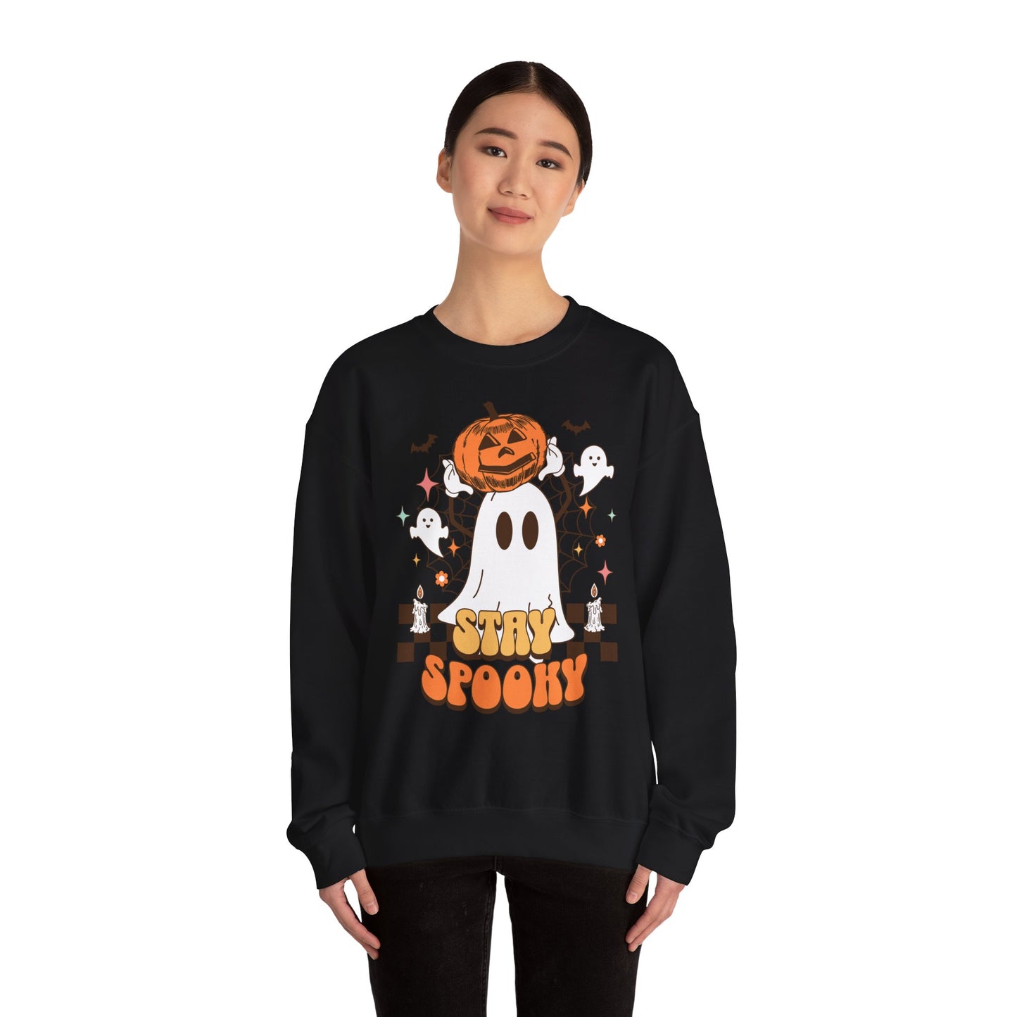 Stay Spooky Ghost Sweater