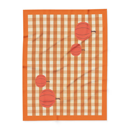 Cozy Autumn Fleece Blanket - Warm Blanket for cold and rainy nights