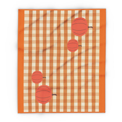 Cozy Autumn Fleece Blanket - Warm Blanket for cold and rainy nights