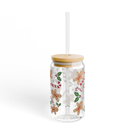 GingerbreadMan Glass Tumbler