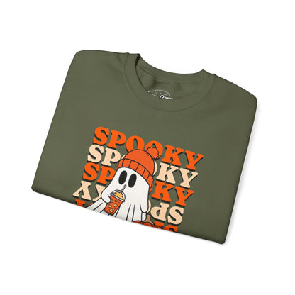 Spooky Ghost Halloween Sweater