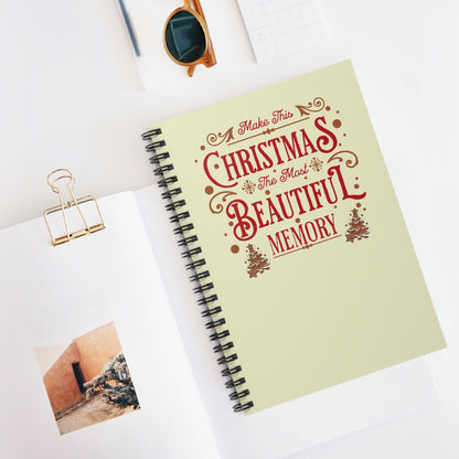 Christmas Recipes Notebook