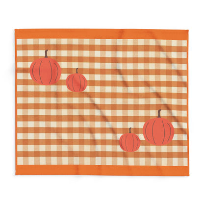 Cozy Autumn Fleece Blanket - Warm Blanket for cold and rainy nights