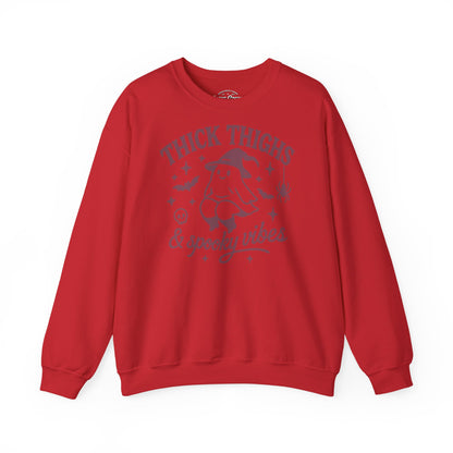 Thick Thighs Spooky Vibes Sweatshirt