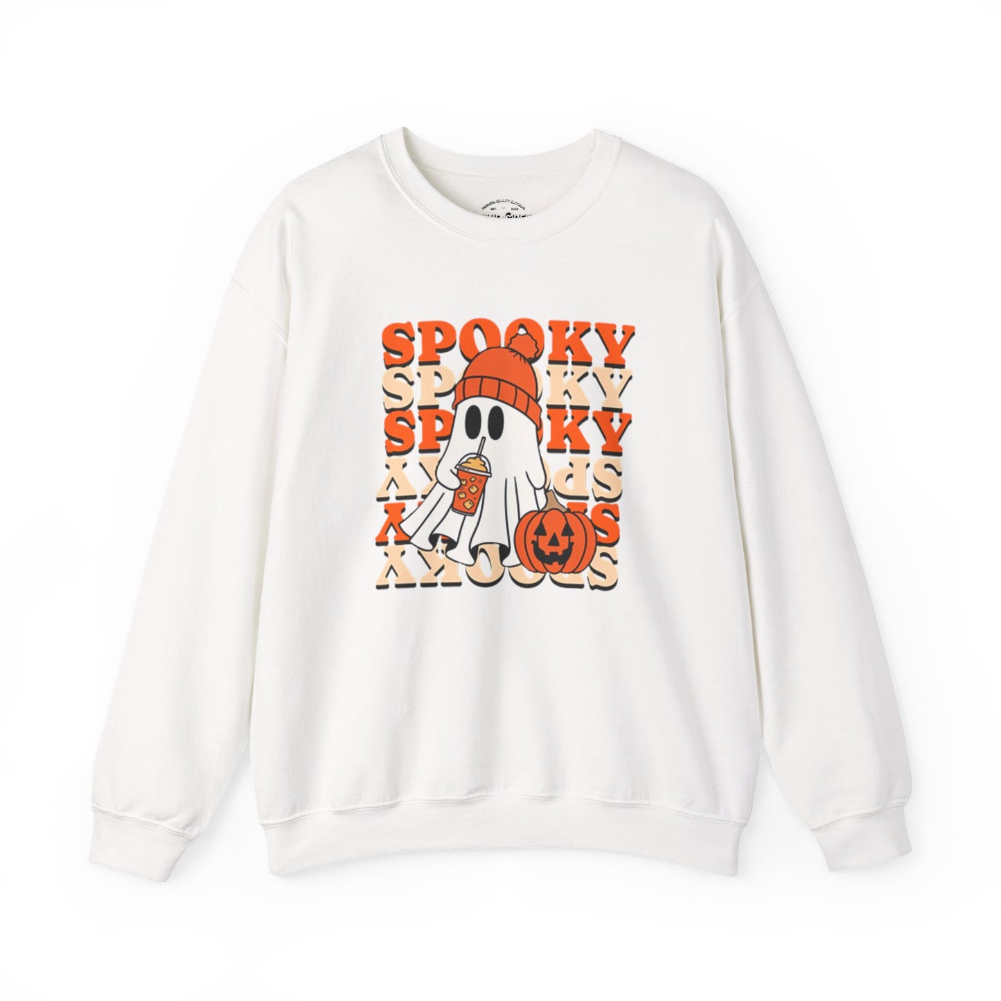 Spooky Ghost Halloween Sweater
