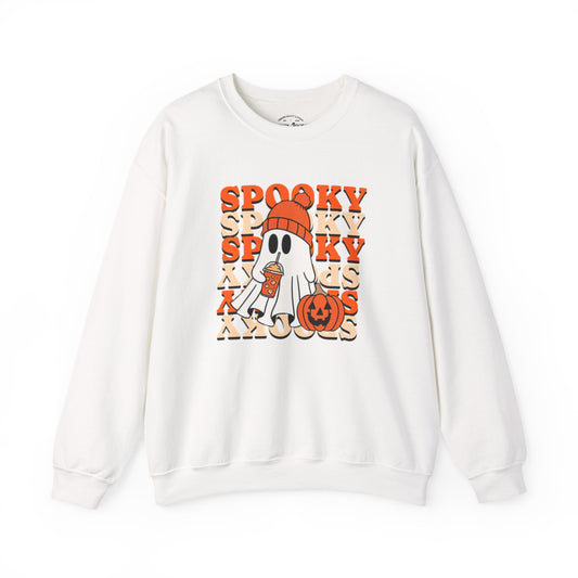 Spooky Ghost Halloween Sweater