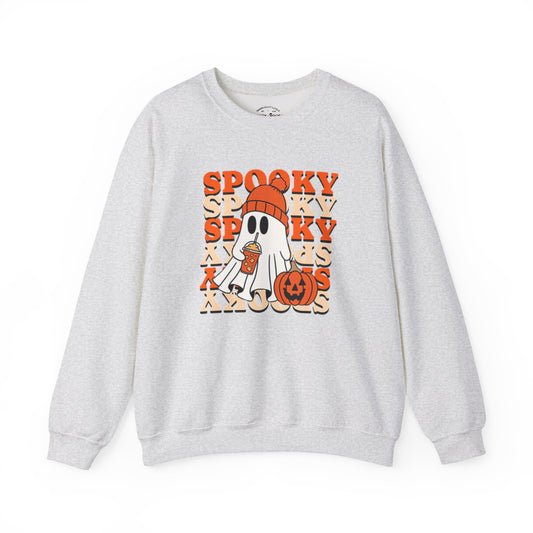 Spooky Ghost Halloween Sweater