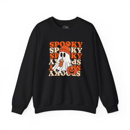 Spooky Ghost Halloween Sweater