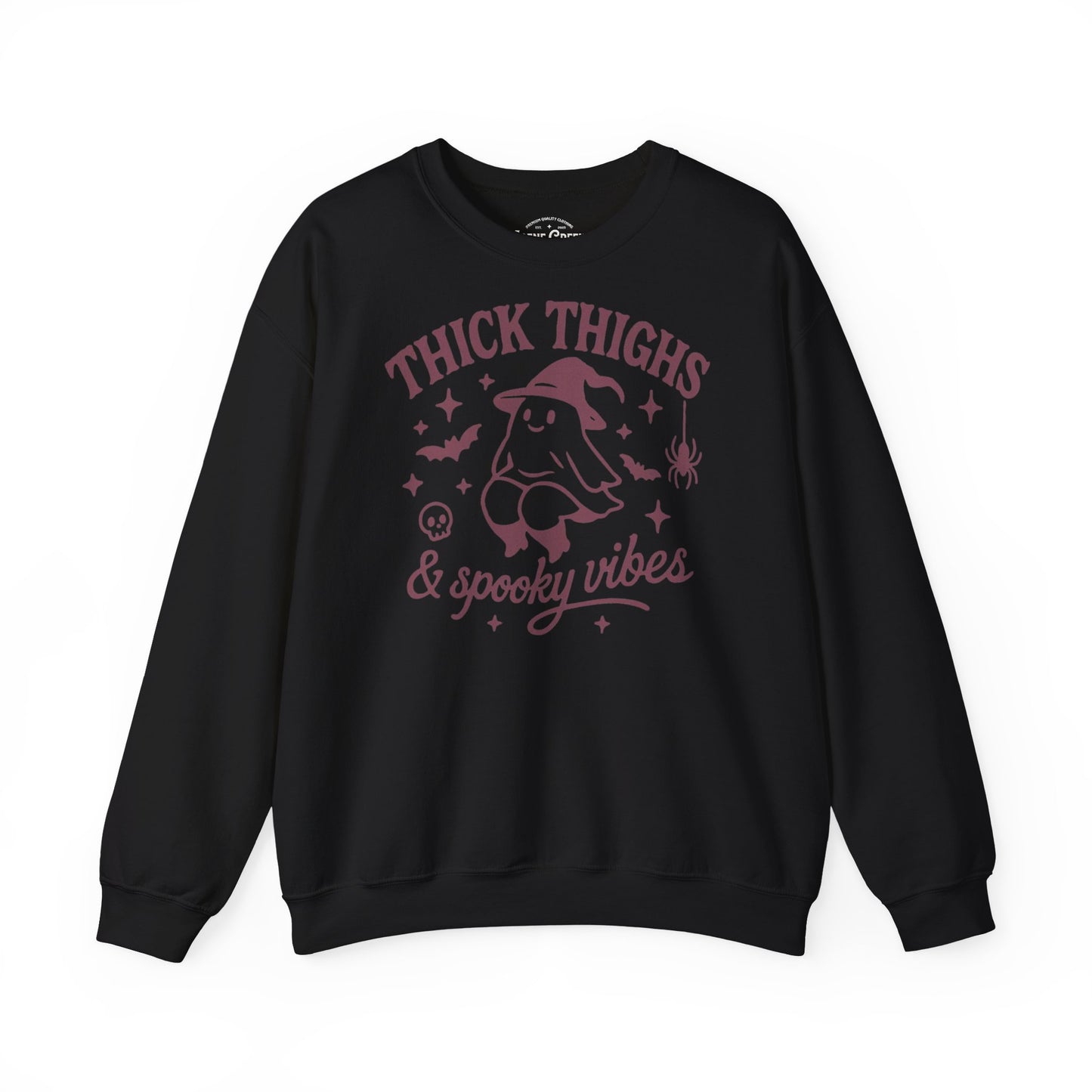 Thick Thighs Spooky Vibes Sweatshirt