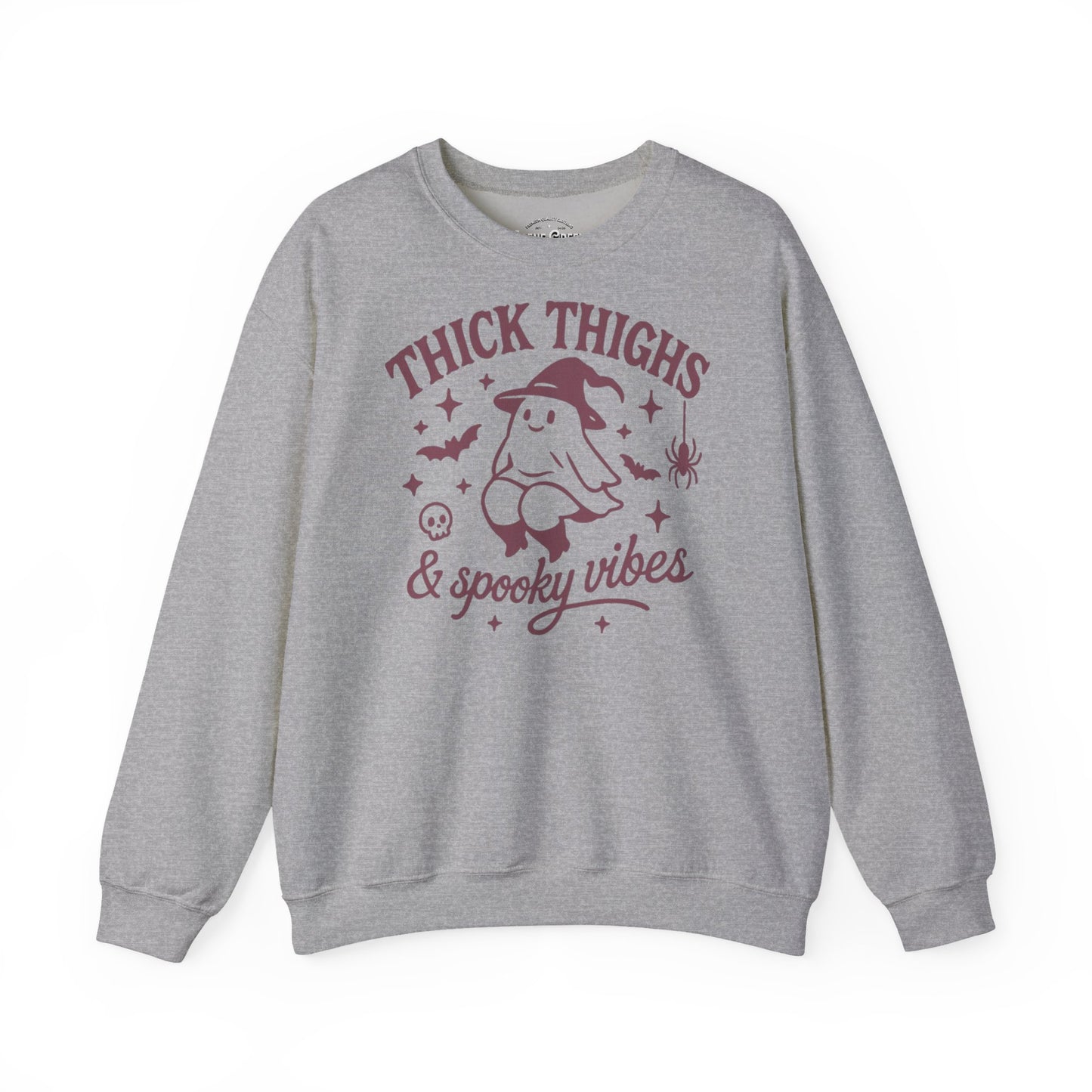 Thick Thighs Spooky Vibes Sweatshirt